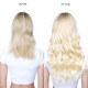 Kriyya 120g Blonde Clip In Hair Extensions 100 Human Hair Hair Extensions
