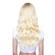 Kriyya 120g Blonde Clip In Hair Extensions 100 Human Hair Hair Extensions