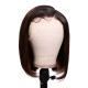 Kriyya Ombre Chestnut Brown Short Bob Lace Front Wig 13x4 Human Hair Wigs 150% Density