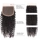 Kriyya Indian Curly Human Hair 4 Bundles With 5x5 Closure Sew In 