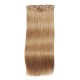 Kriyya 120g Best Clip In Hair Extensions Strawberry Blonde Real Human Hair Clip Ins