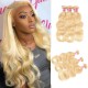 Kriyya 3 Pcs Virgin Hair Bundle Deals Indian Body Wave Hair 613 Color