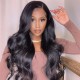Kriyya Undetectable Fake Scalp Human Hair Wigs 13x4 Body Wave Lace Front Wigs 150% Density