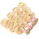 Kriyya Body Wave Hair 4 Bundles 613 Color Indian Human Hair Weave