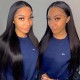 Kriyya 4×4 Straight Lace Closure Wig 150% 180% Density Human Virgin Hair