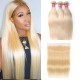 Kriyya 3 Pcs Straight Virgin Remy Hair With 13*4 Lace Frontal Brazilian Hair