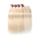Kriyya 613 Blonde Brazilian Straight Sew In 4 Bundles With Closure