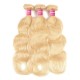 Kriyya 3 Pcs Virgin Hair Bundle Deals Indian Body Wave Hair 613 Color