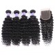 Kriyya Peruvian Deep Wave 4 Bundles With 4x4 Lace Closure