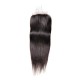 Kriyya Indian 3 Bundles With 5*5 Lace Closure Straight 100% Human Hair