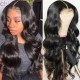 Kriyya Transparent 13x4 Lace Front Human Hair Wigs Body Wave Human Hair 180% Density