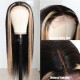 Kriyya Face Framing Highlight Lace Human Hair Wig #27 Highlight  Middle Part Lace Wig 150% Density