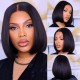 Kriyya Girly Bob Hairdo V-Part Virgin Hair Wig No Glue Easy To Wear Suitable For Beginners