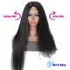 Kriyya Magic Wet and Wavy Jerry Curly V-Part Wigs Glueless Wig 2 in1 Dry Straight Wet Curly For Swimming