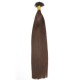Kriyya Professional U-Tip Hair Extensions Nail Tip Hair-Dark Brown