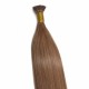 Remy Hair I-Tip Hair Extensions-Micro Series- Light Golden Brown