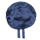 Satin Bonnet Adjustable Sleeping Cap - Navy Blue