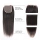 Kriyya Best Indian 4 Bundles Straight Hair With Closure 4x4 Transparent Lace