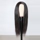 Kriyya Straight Hair Wig 4.5*1.5 Middle Part PU Skin Base Wig Fake Scalp Human Hair Wigs