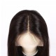 Kriyya Pre-Plucked Straight Human Hair 13x6 Transparent Lace Frontal Wigs 180% Density