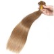 Kriyya Professional U-Tip Hair Extensions Nail Tip Hair- Light Golden Brown