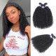 Kriyya Jerry Curly 3 Bundles Peruvian Unprocessed 7A Human Hair Weave