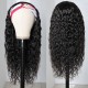 Kriyya Water Wave Headband Wigs 150% Density Glueless Wigs Natural Color 14-26 Inch