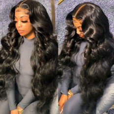 Kriyya YTber Recommendations Body Wave Human Hair Wigs 150% 180% Density 4x4 Lace Closure Wig