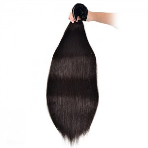 Kriyya Seamless Hair Extensions Clip Ins Natural Black Hair Color Real Hair Extensions