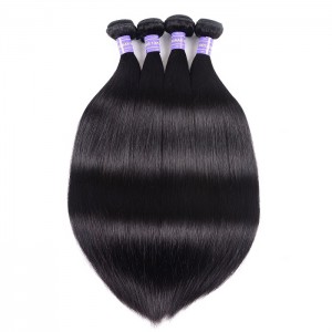 Kriyya Straight Virgin Hair Malaysian Best Human Hair Weave 4 Bundles 7A Hair
