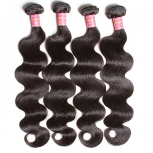 Kriyya Body Wave Hair 4 Bundles Indian Remy Human Hair Weave 9A Virgin Hair