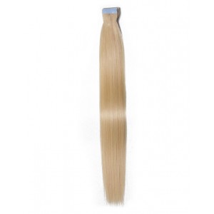 Kriyya Seamless Tape In Human Hair Extensions Platinum Blonde Human Hair For Sale