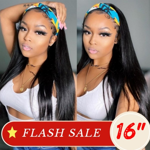 Flash Sale- Kriyya Hot Straight Headband Wig Only $49.99