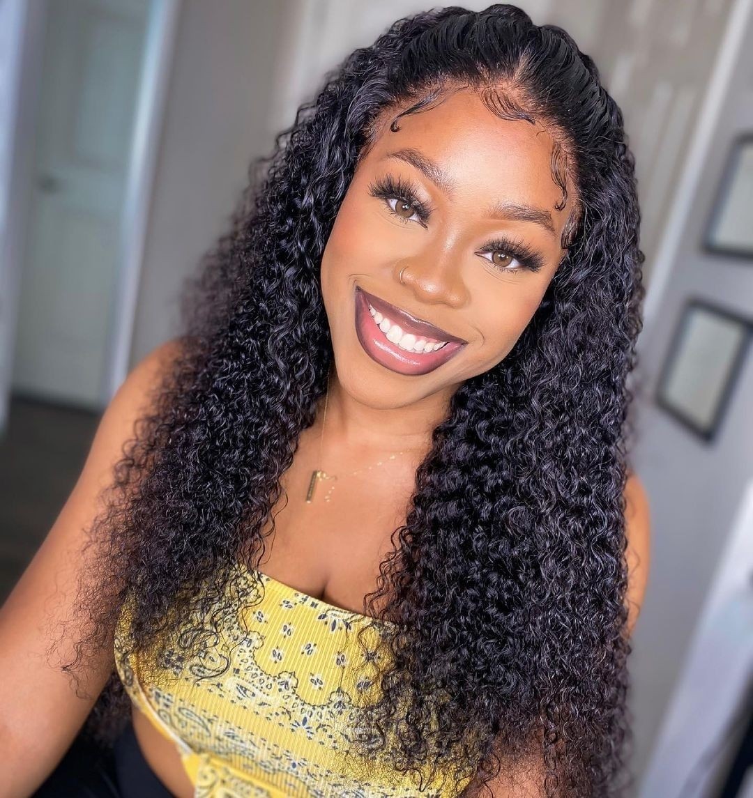 Kriyya 5x5 HD Lace Closure Jerry Curly Virgin Hair Transparent Lace Closure