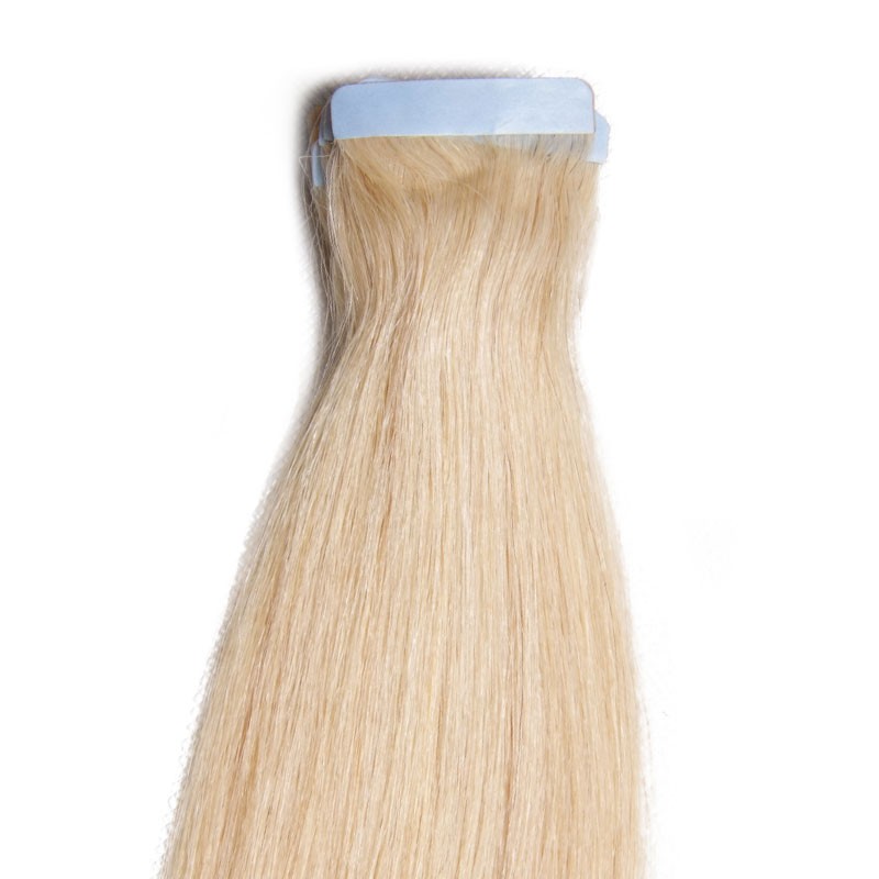 Kriyya Tape Ins 18-24 Inch Blonde Human Hair Extensions Remy Hair