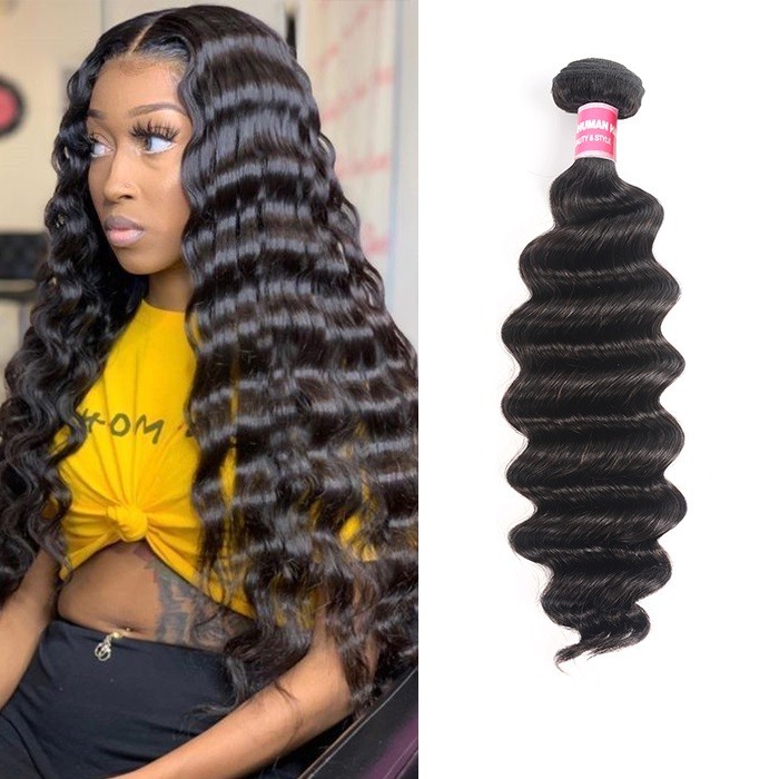 Kriyya Loose Deep Wave Hair 1bundle Virgin Human Hair 