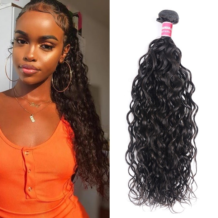 Kriyya Water Wave Hair 1bundle 8-26 Inch Virgin Hair Weave