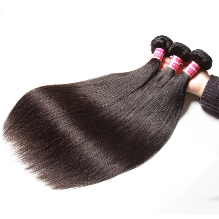 Kriyya Virgin Hair 1Bundle Straight Human Hair Weave