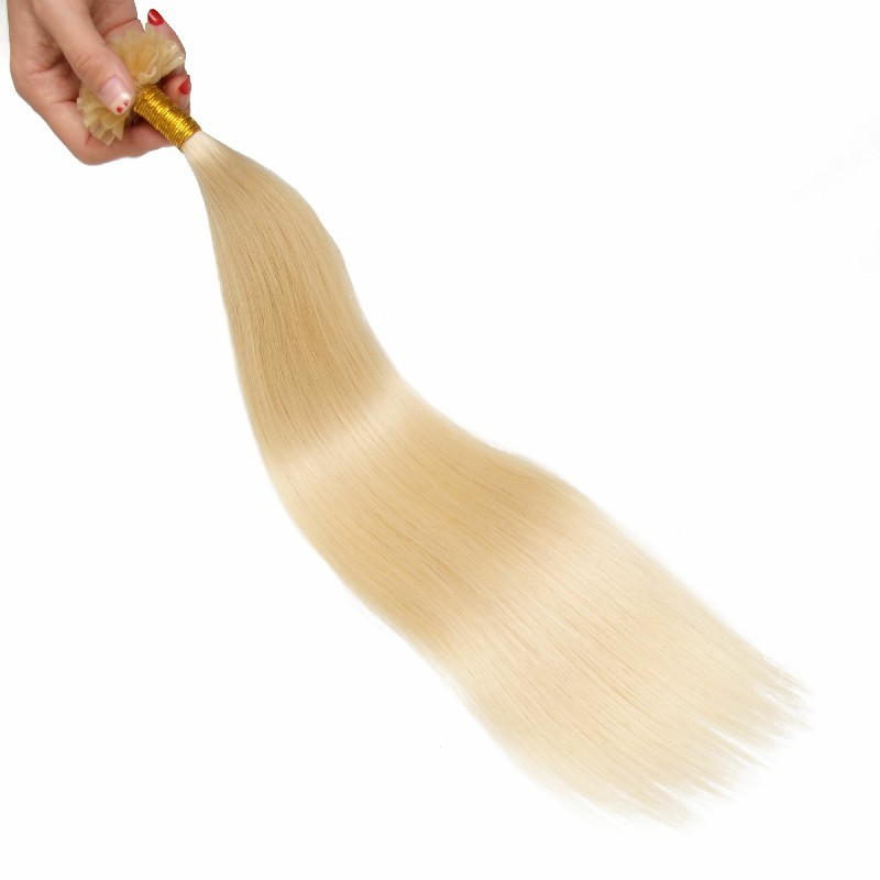 Kriyya Remy U-Tip Hair Extensions 0.5g/s  Blonde Nail Tip Hair