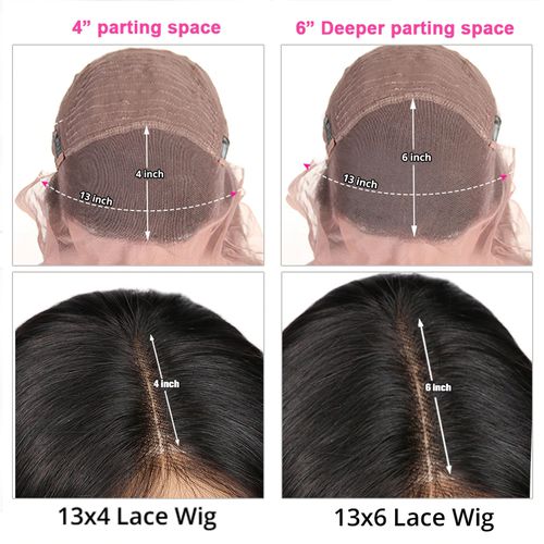 13x4 lace wigs and 13x6 lace frontal wigs