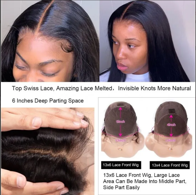 13×6 lace front wigs