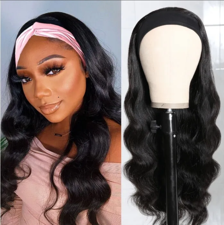 glueless headband wig