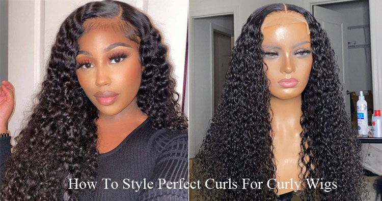 How To Style Perfect Curls For Curly Wigs