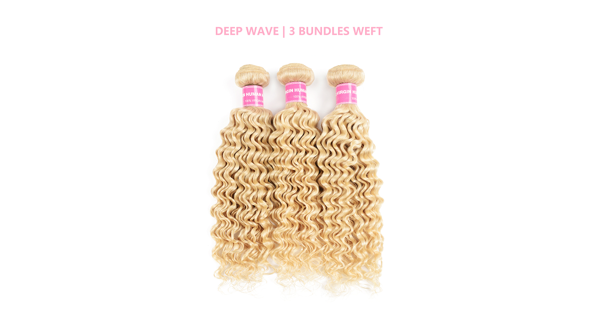 Deep Wave Weave 613 Human Hair