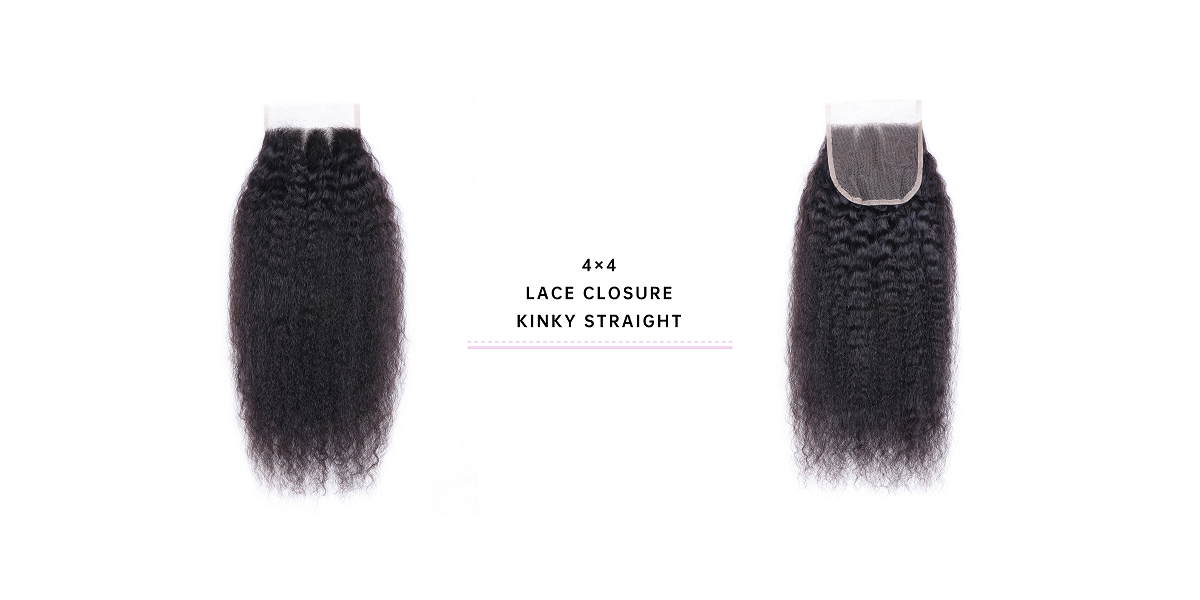 Kinky Straight 4x4 Lace Closure