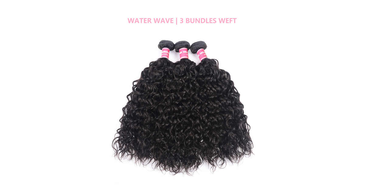 Water Wave 3 Pcs Brazilian Hair Bundles Water Wave 3 Pcs 100 Human Hair Bundles
