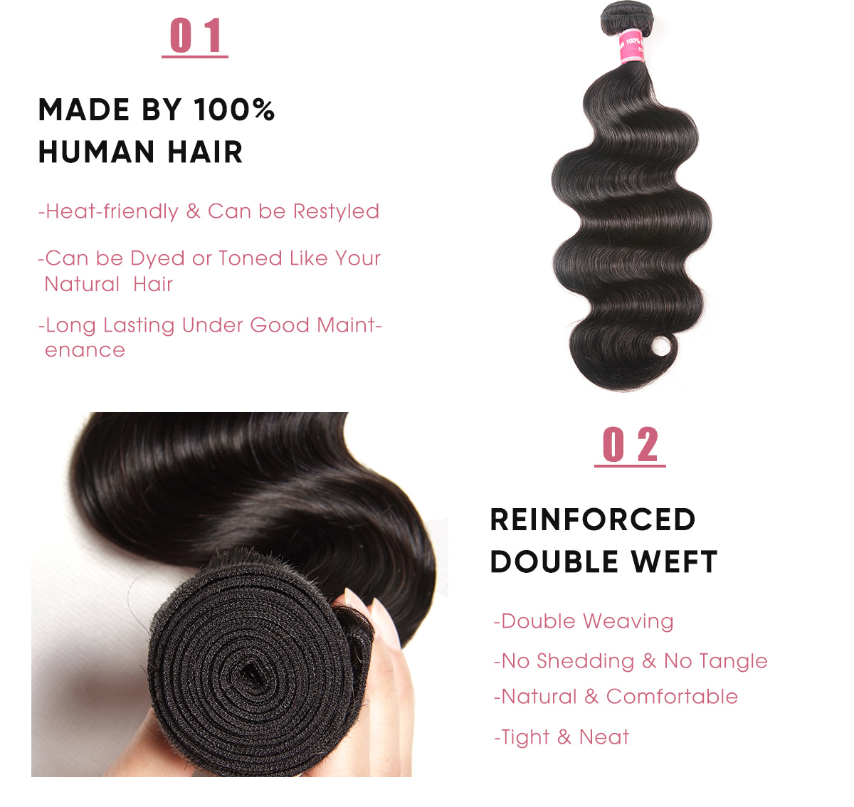 Virgin Hair 4 Bundles Deep Wave Bundles Weave Deep Wave Cheap 4 Pcs Human Hair Bundles