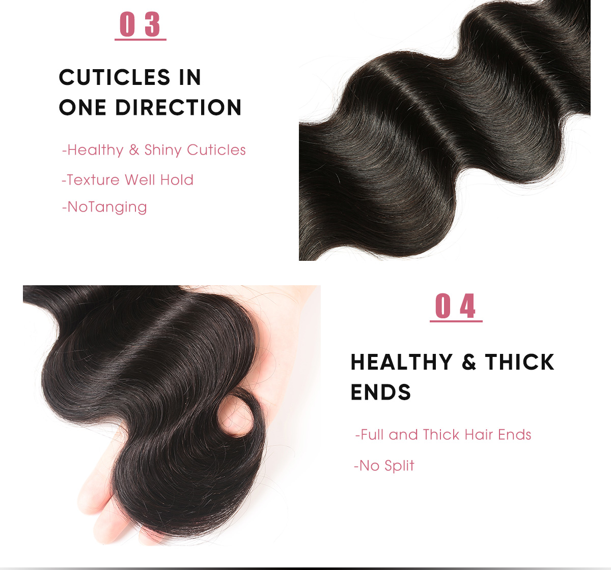 Deep Wave 4 Pcs 100 Human Hair Bundles Deep Wave 4 Bundles Human Hair Weave