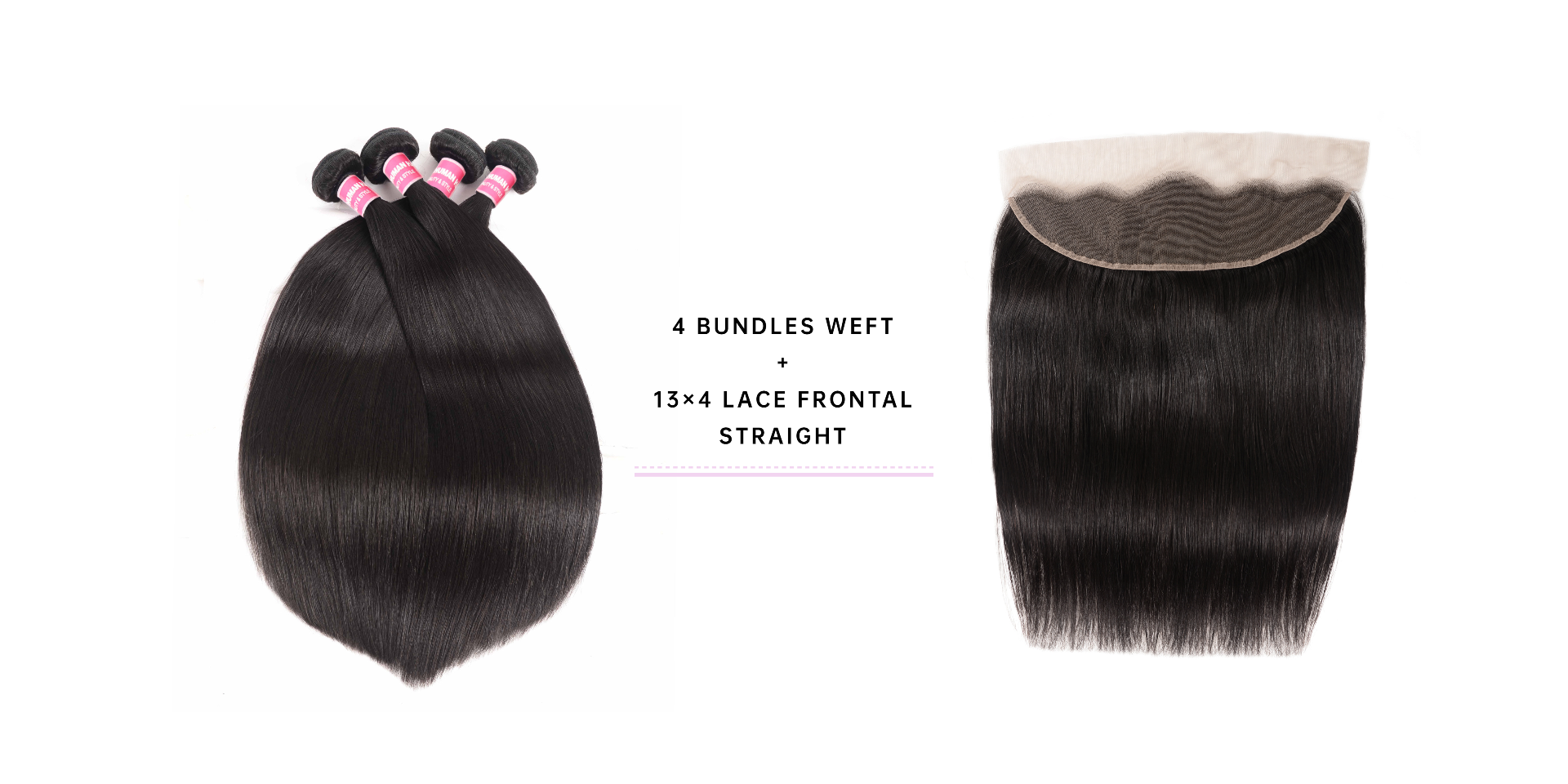 4 Bundles Straight With Frontal Deal Straight 4 Bundle Deals With Frontal