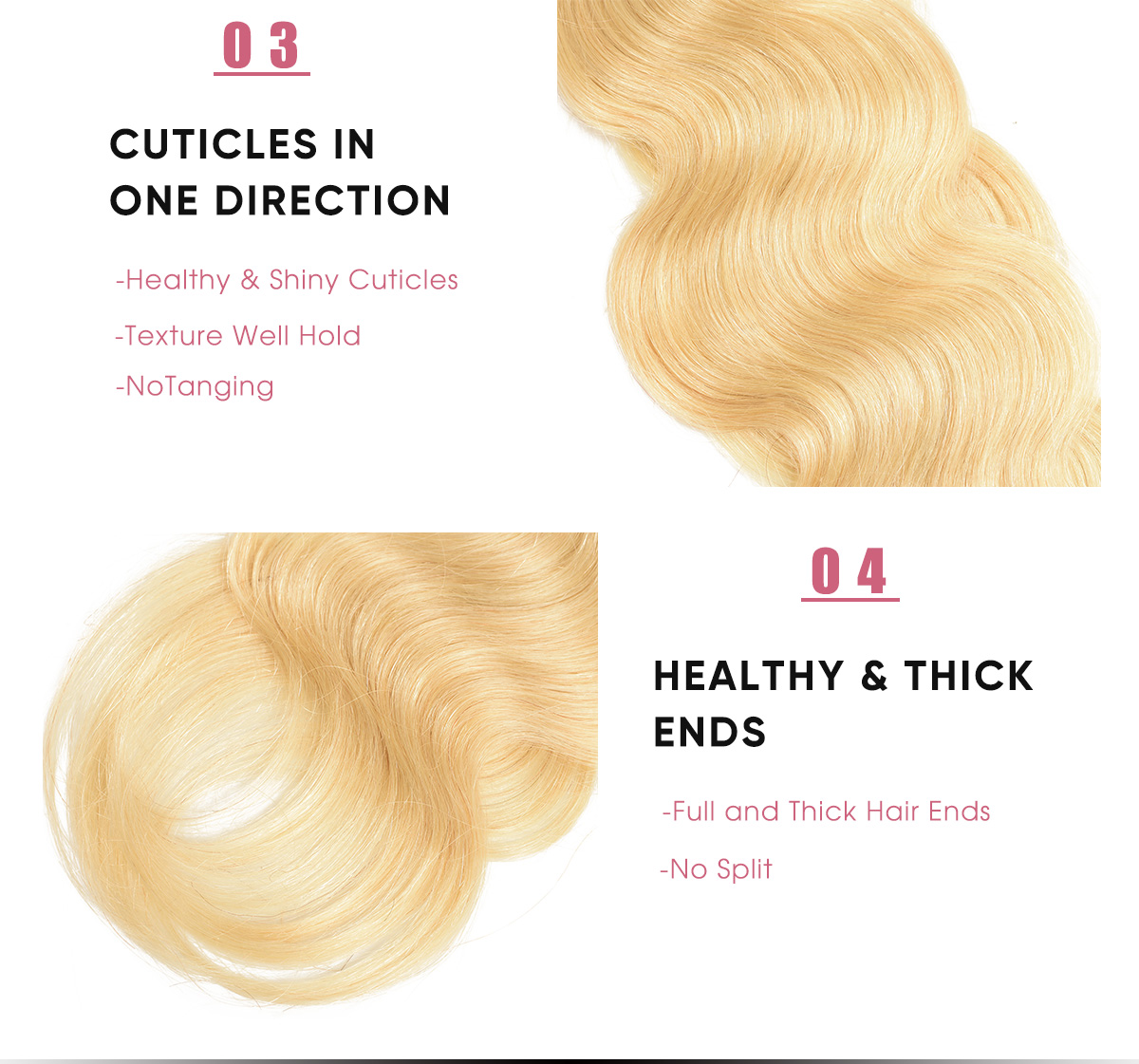 Virgin Hair 613 Brazilian Body Wave Bundles 4 Pcs Brazilian 613 Body Wave Bundles
